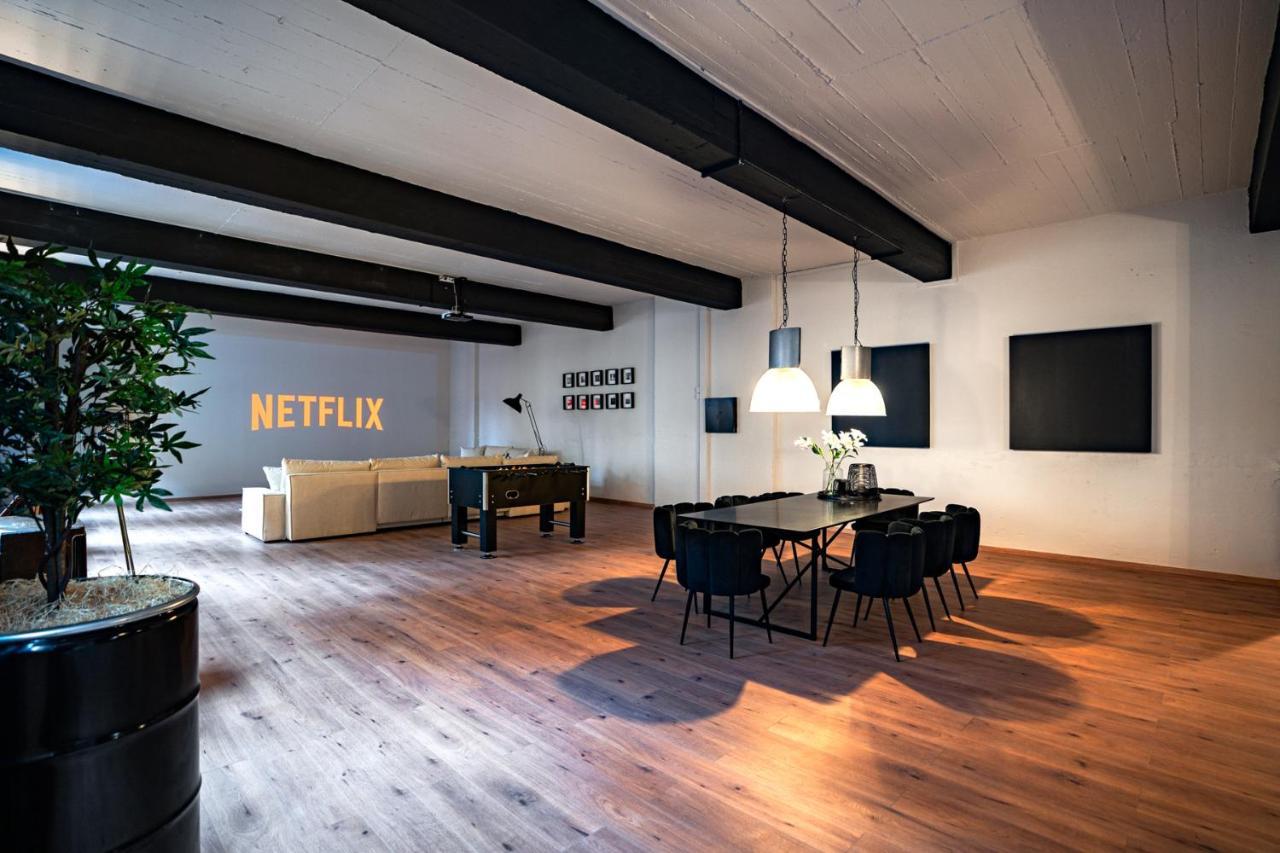 Design Loft - 200Qm2 - Heimkino - Bestlage - Parkplatz Висбаден Экстерьер фото